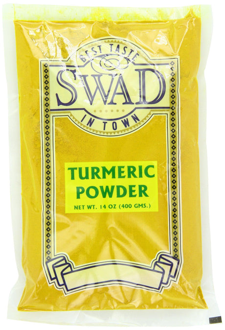 Swad Turmeric Powder, 14-Ounce (Pack of 5) - Mighty Depot