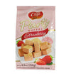 Gastone Lago Party Wafers Cookies With Strawberry Cream Filling 8.82 oz, 250g (Strawberry, 1-Pack)