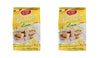 Gastone Lago Party Wafers Lemon Cream Filling 8.82 oz, 250g (Pack of 2) (Lemon, 2-Pack)