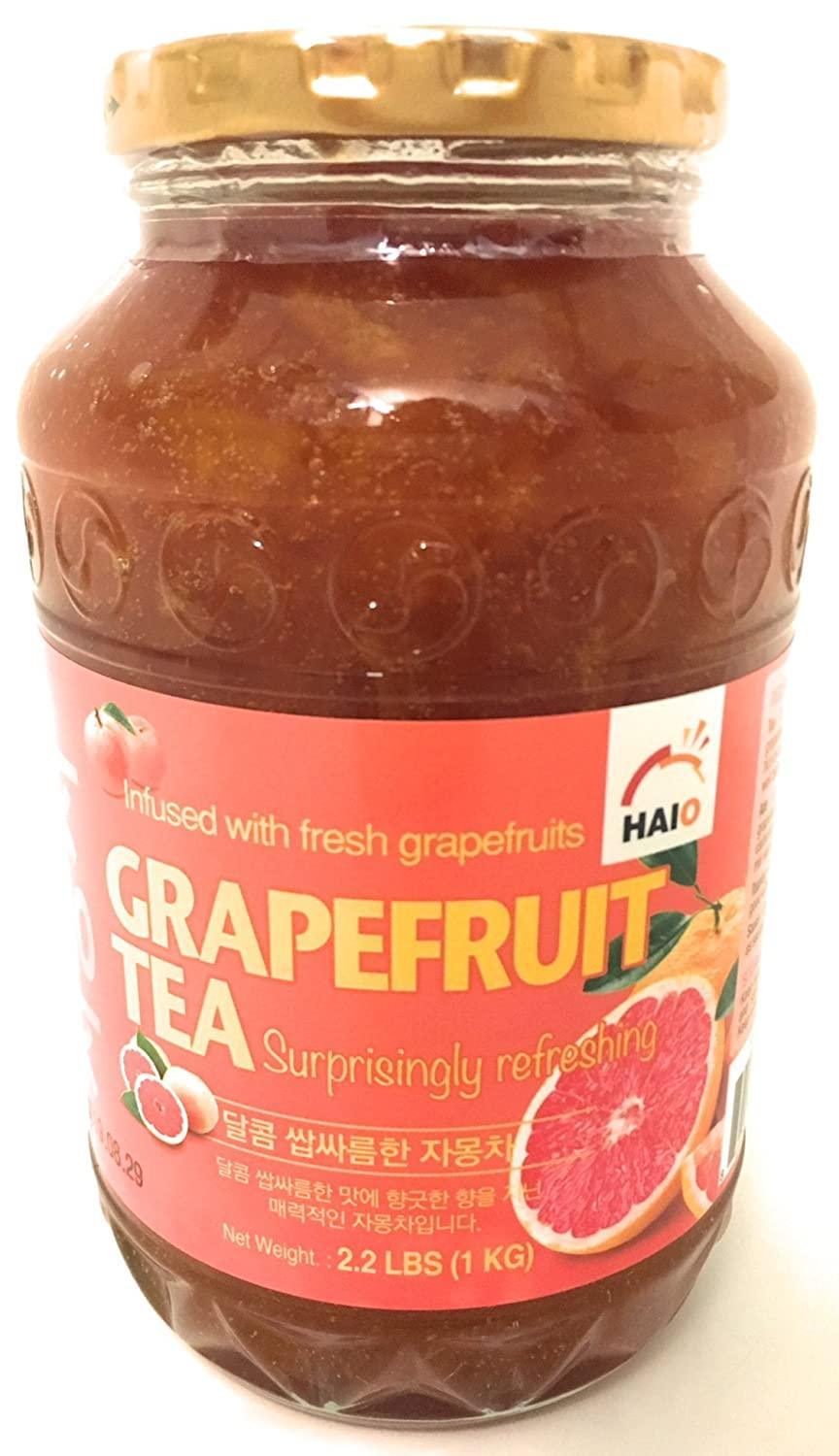 HAIO Grapefruit Tea 2.2 lb (1 kg) - Mighty Depot