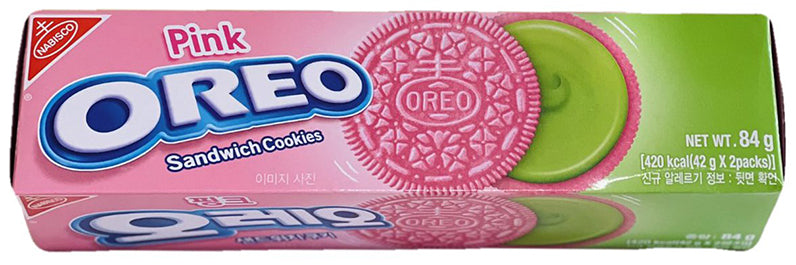 Nabisco - Oreo Pink Sandwich Cookies, 2.96 Ounces, (1 box)