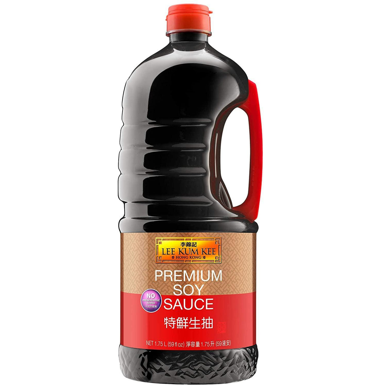 Lee Kum Kee PREMIUM SOY SAUCE FAMILY PACK 59 fl oz each Bottle (1 PACK) - Mighty Depot