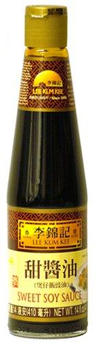 Lee Kum Kee Sweet Soy Sauce, 14-Ounce Glass Bottles (Pack of 3) - Mighty Depot