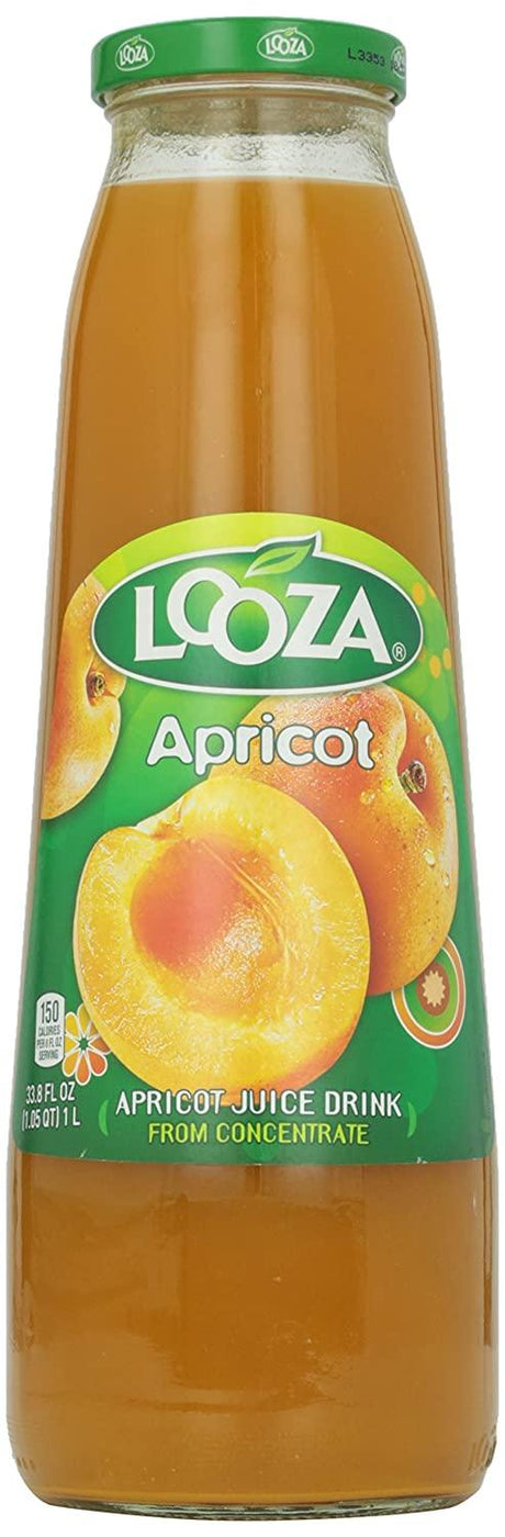 Looza Apricot Nectar, 33.8 oz - Mighty Depot