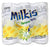 Lotte Milkis Soda Beverage, Banana, 8.5 Fluid Ounce (Pack of 6), Yellow