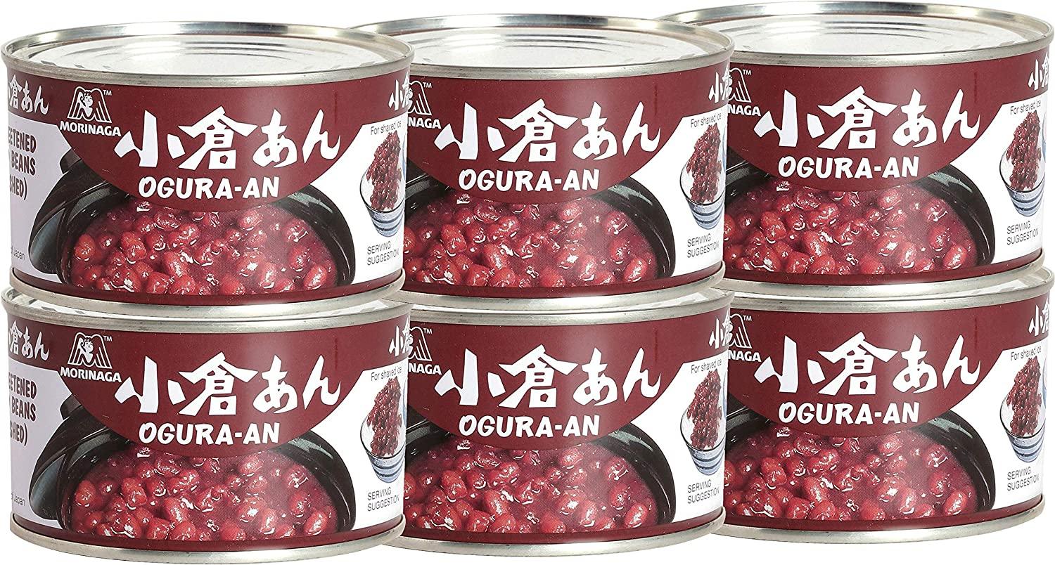 Morinaga Ogura An (Sweetened Red Beans) 15.16 Oz (6pack) - Mighty Depot