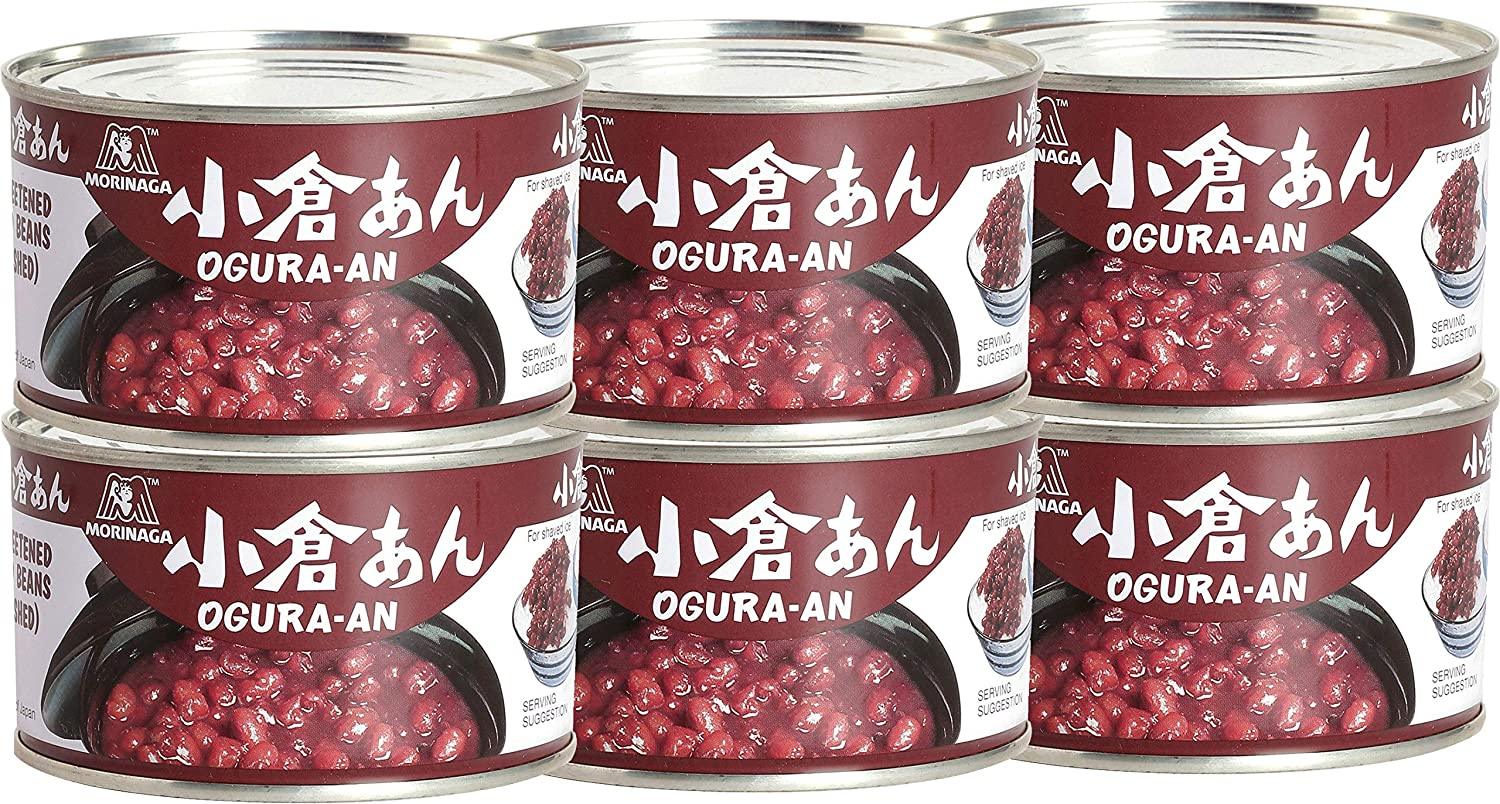 Morinaga Ogura An (Sweetened Red Beans) 15.16 Oz (6pack)