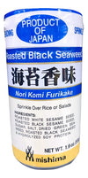 Nori Komi Furikake, Roasted Black Seaweed 1.9oz (Pack of 2)