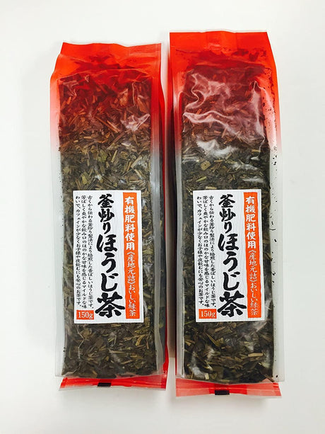 Organic Japanese Green Tea - Houjicha 5.29 Oz x 2 Packs - Mighty Depot