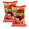 ROM AMERICA [ 2 Packs ] HOT Korean Rice Tteokbokki Snacks Chips 160g x 2