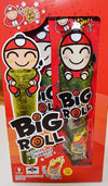 Tao Kae Noi Big Roll Grilled Seaweed Roll 9 Packets Per Box, (32.4 g) - 3 Boxes (Spicy Flavour)
