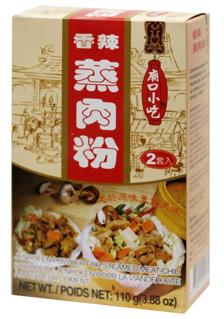 Tomax Jenrofen steamed meat rice powder Chili flavor 3.88 oz (pack of 3) 蒸肉粉