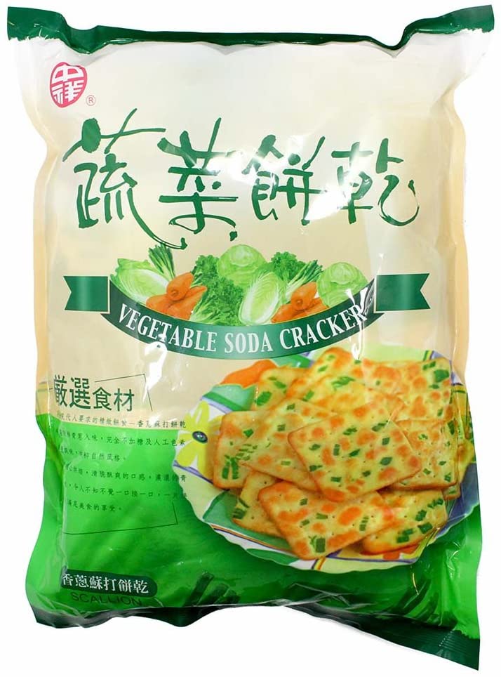 Traditional Taiwanese Scallion Soda Crackers