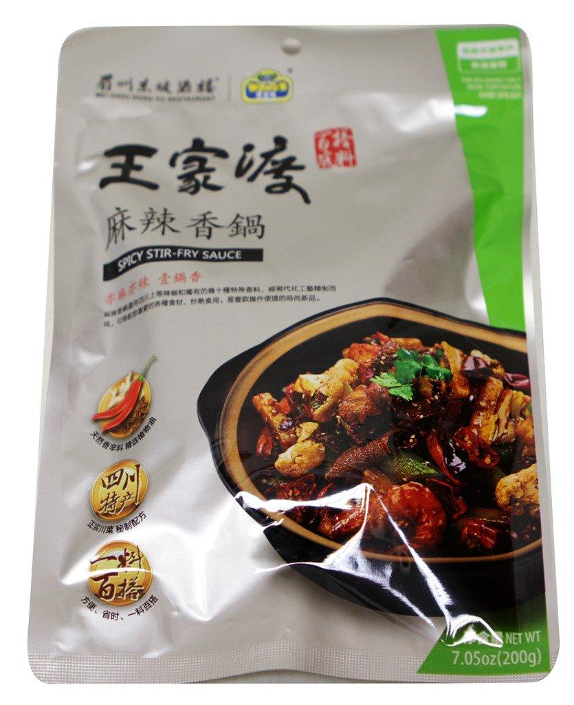 Wangjiadu Spicy Stir Fry Sauce 7.05 oz x 3pk