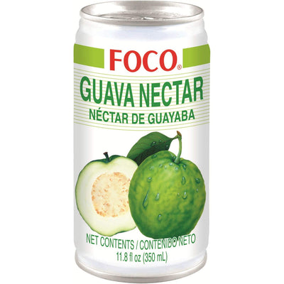 Foco Guava Nectar, 11.8 Ounces, Pack of 24 Cans
