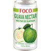 Foco Guava Nectar 11.8oz, Pack of 6 Cans