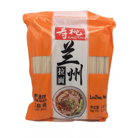 Sautao - Lan Zhou Noodle, 3 Pounds, (1 Bag) - Mighty Depot